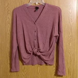 Art Class Girls LS Button up sweater Sz  XL14/16